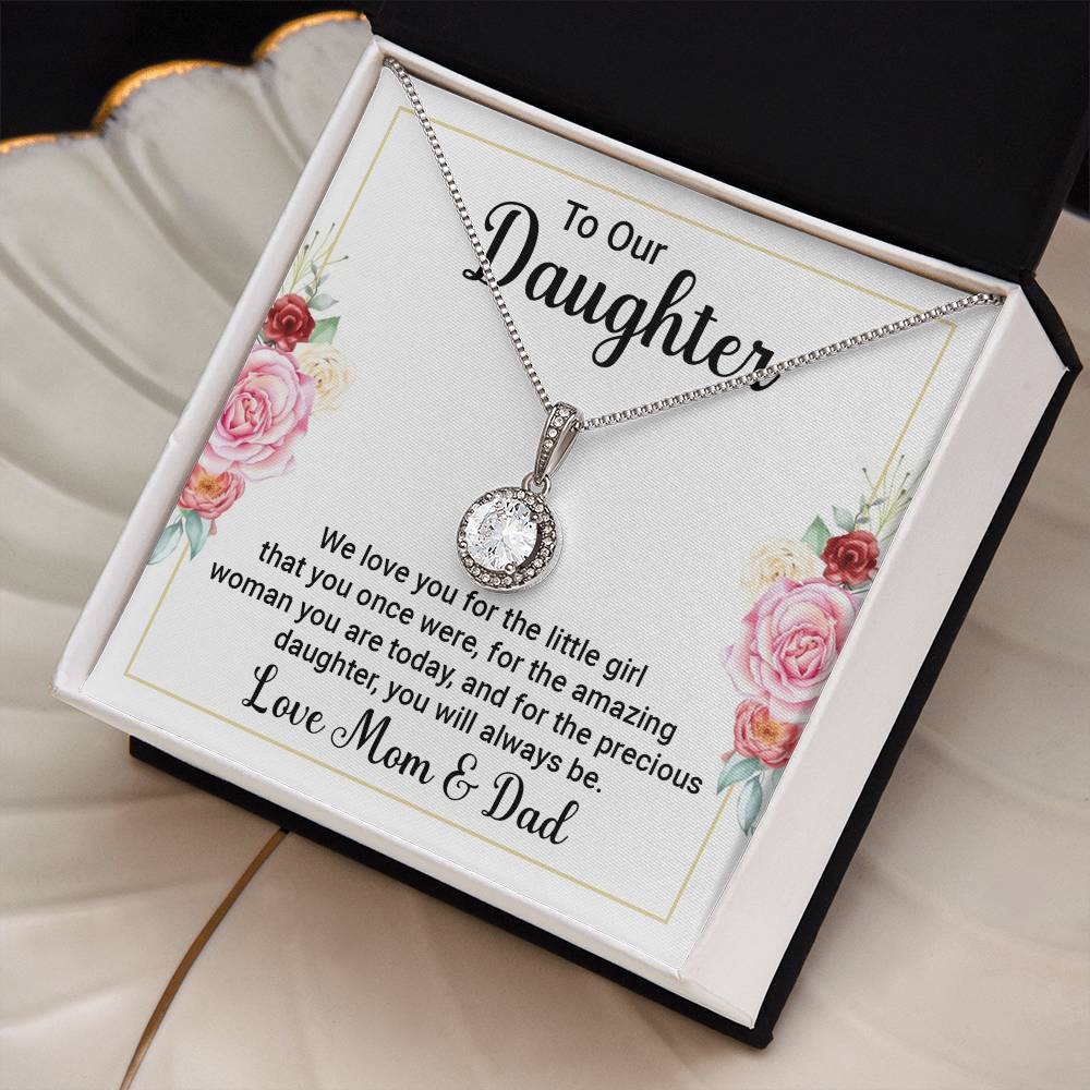 To Daughter - We love you - Eternal Hope Necklace