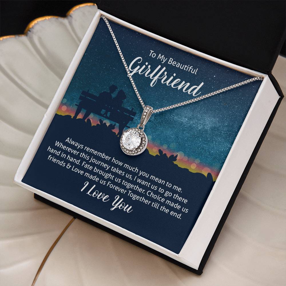 To Girlfriend - Always remember - Eternal Hope Necklace