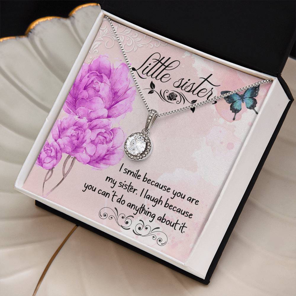 To Sister - I smile - Eternal Hope Necklace