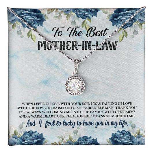 To Mother In Law - When I fell in love - Eternal Hope Necklace