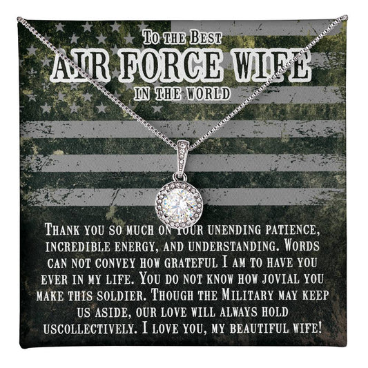 To Air Force Wife - Thank you so much - Eternal Hope Necklace