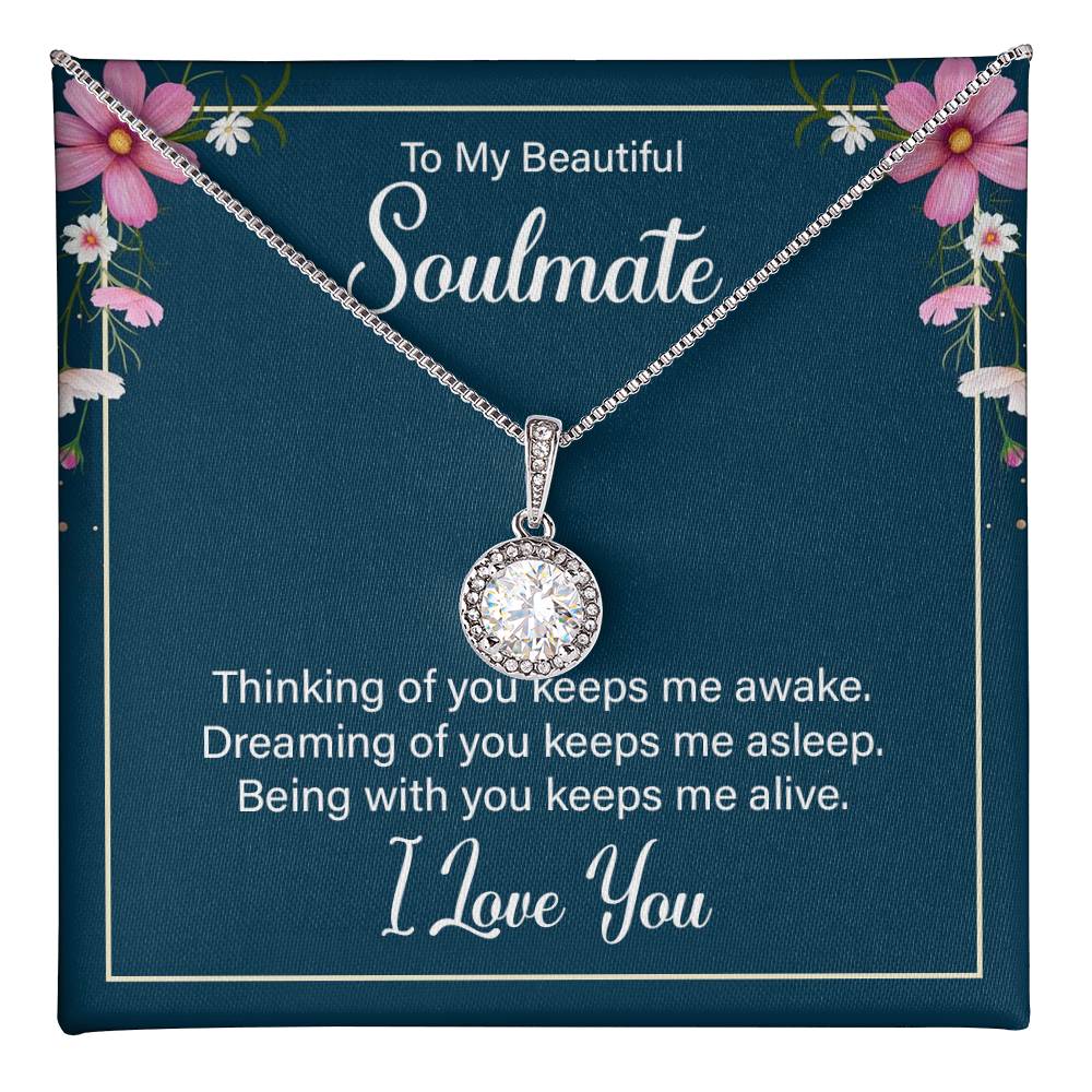 To Soulmate - Thinking of you - Eternal Hope Necklace