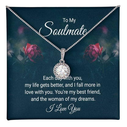 To Soulmate - Each day with you - Eternal Hope Necklace