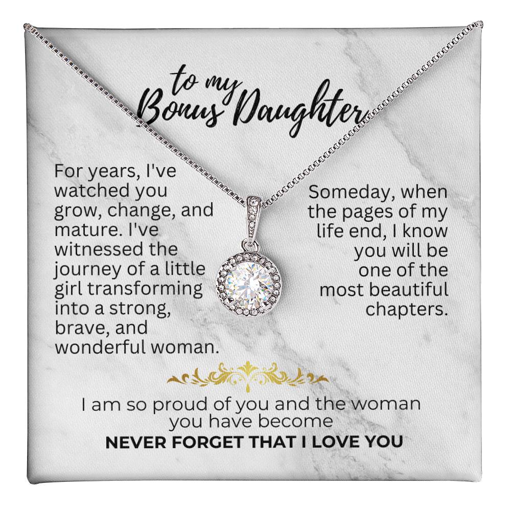 To Bonus Daughter - For years - Eternal Hope Necklace