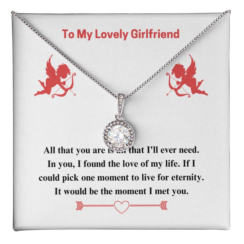 To Girlfriend - If I could - Eternal Hope Necklace