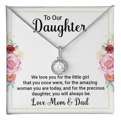 To Daughter - We love you - Eternal Hope Necklace