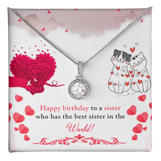 Birthday - To a sister - Eternal Hope Necklace