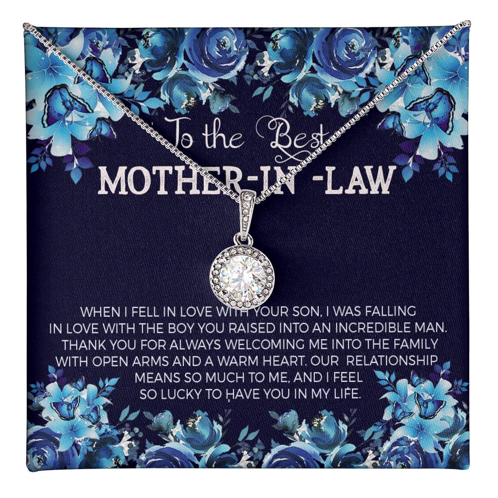 To Mother In Law - When I fell in love - Eternal Hope Necklace