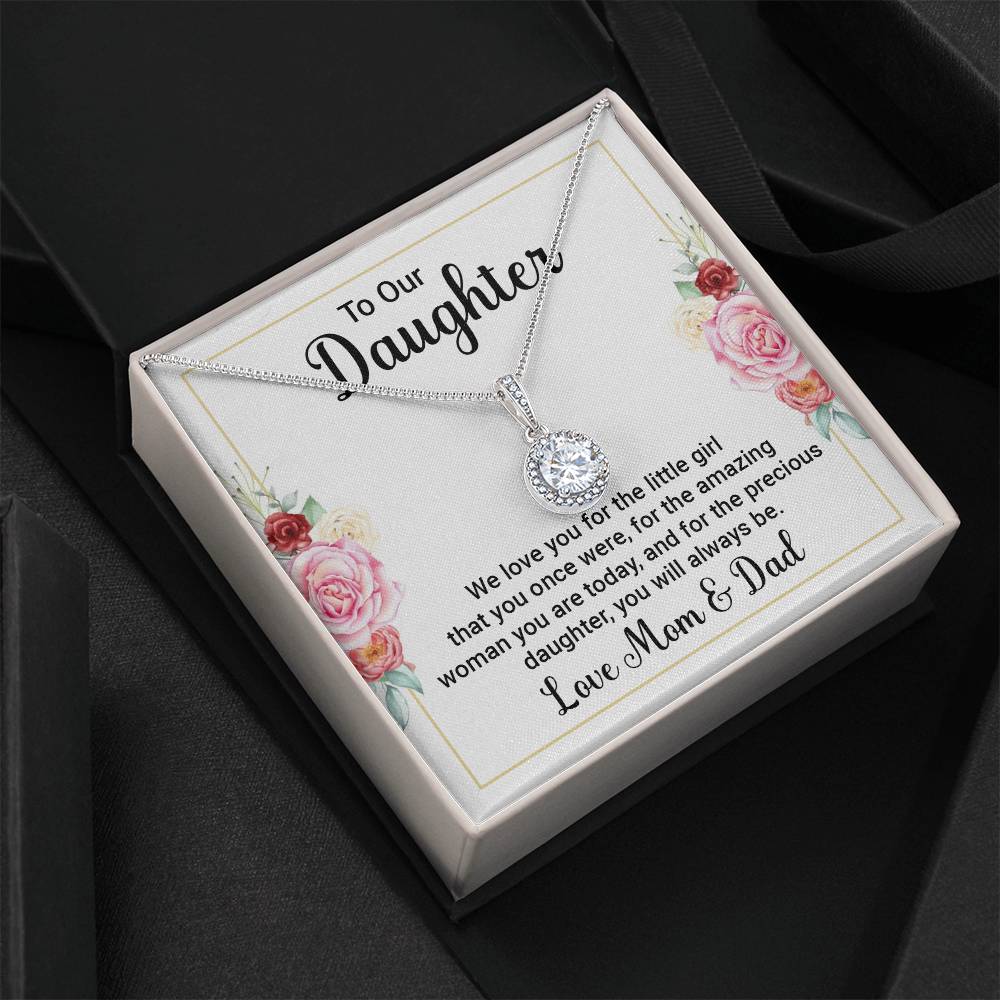 To Daughter - We love you - Eternal Hope Necklace