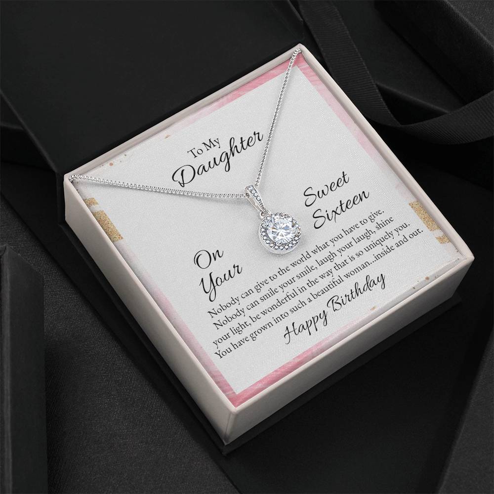 To Daughter - On your sweet sixteen - Eternal Hope Necklace