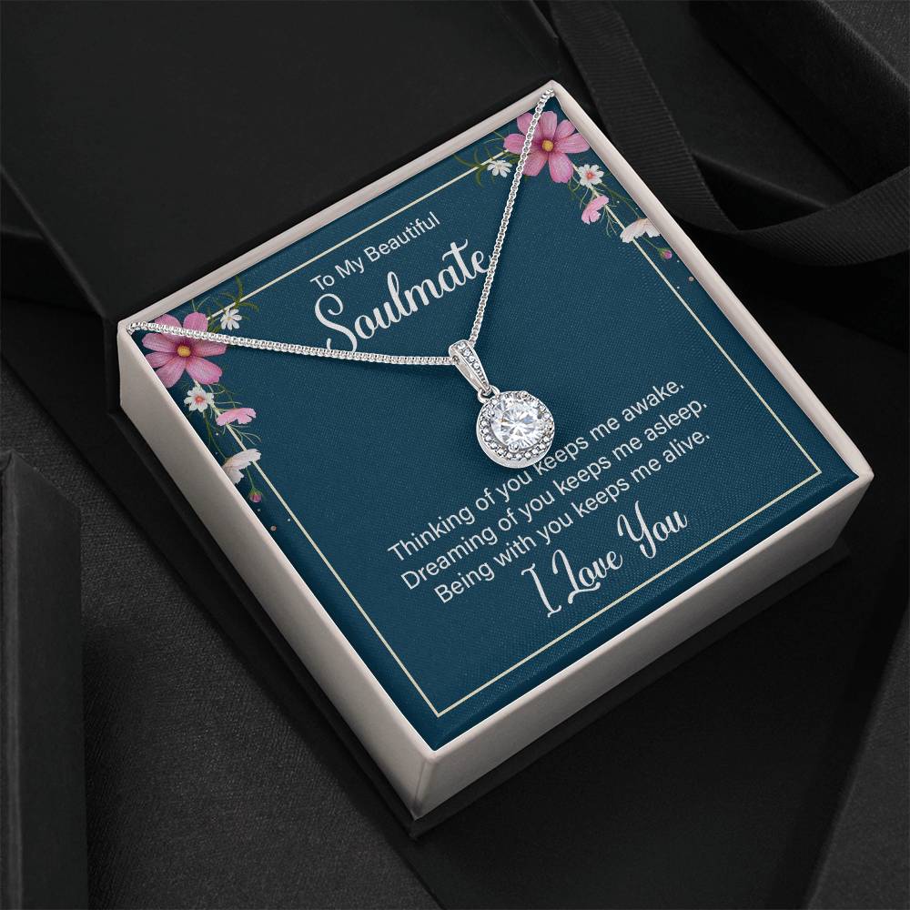 To Soulmate - Thinking of you - Eternal Hope Necklace