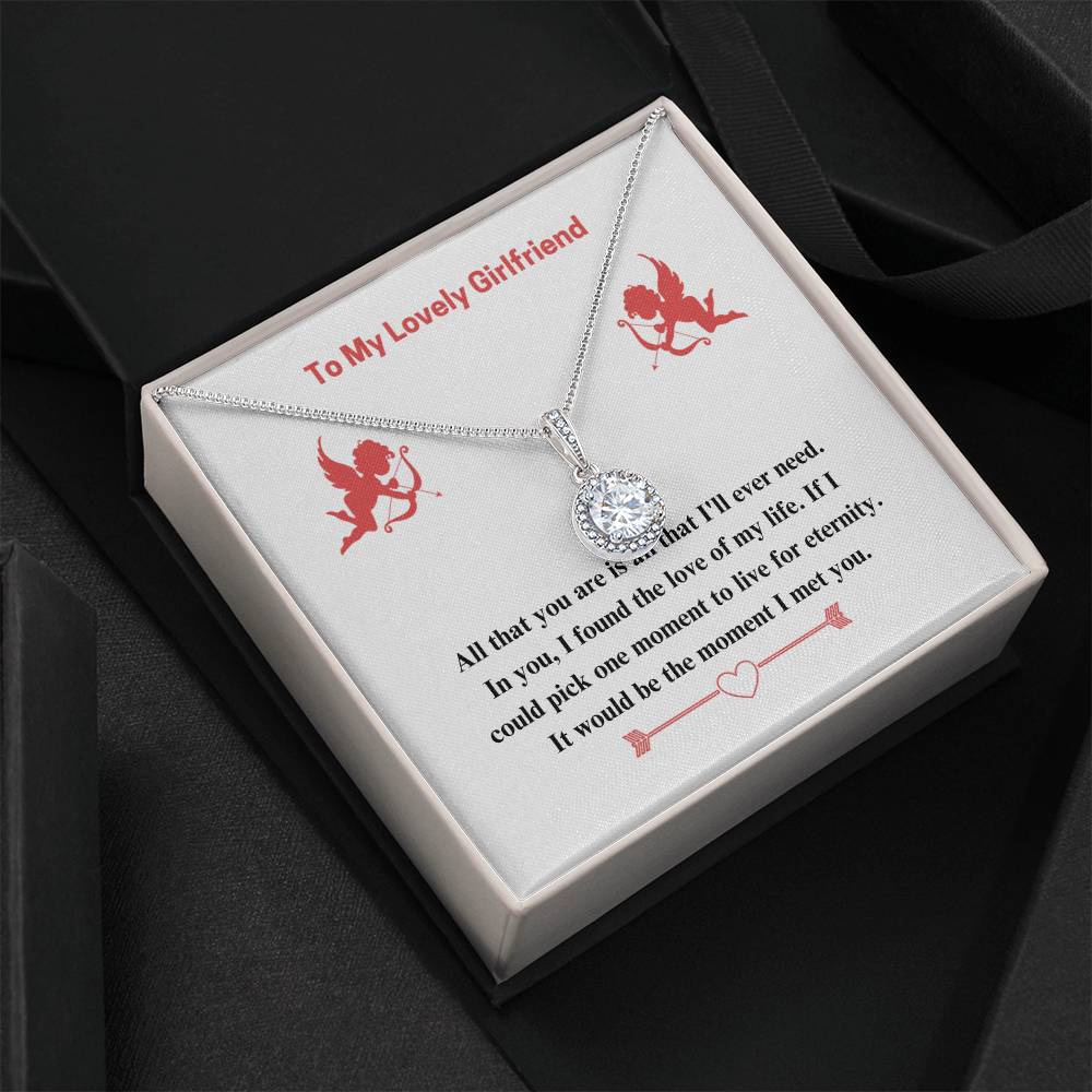 To Girlfriend - If I could - Eternal Hope Necklace