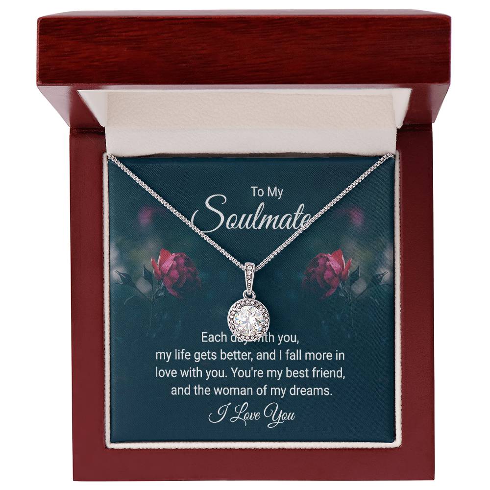 To Soulmate - Each day with you - Eternal Hope Necklace