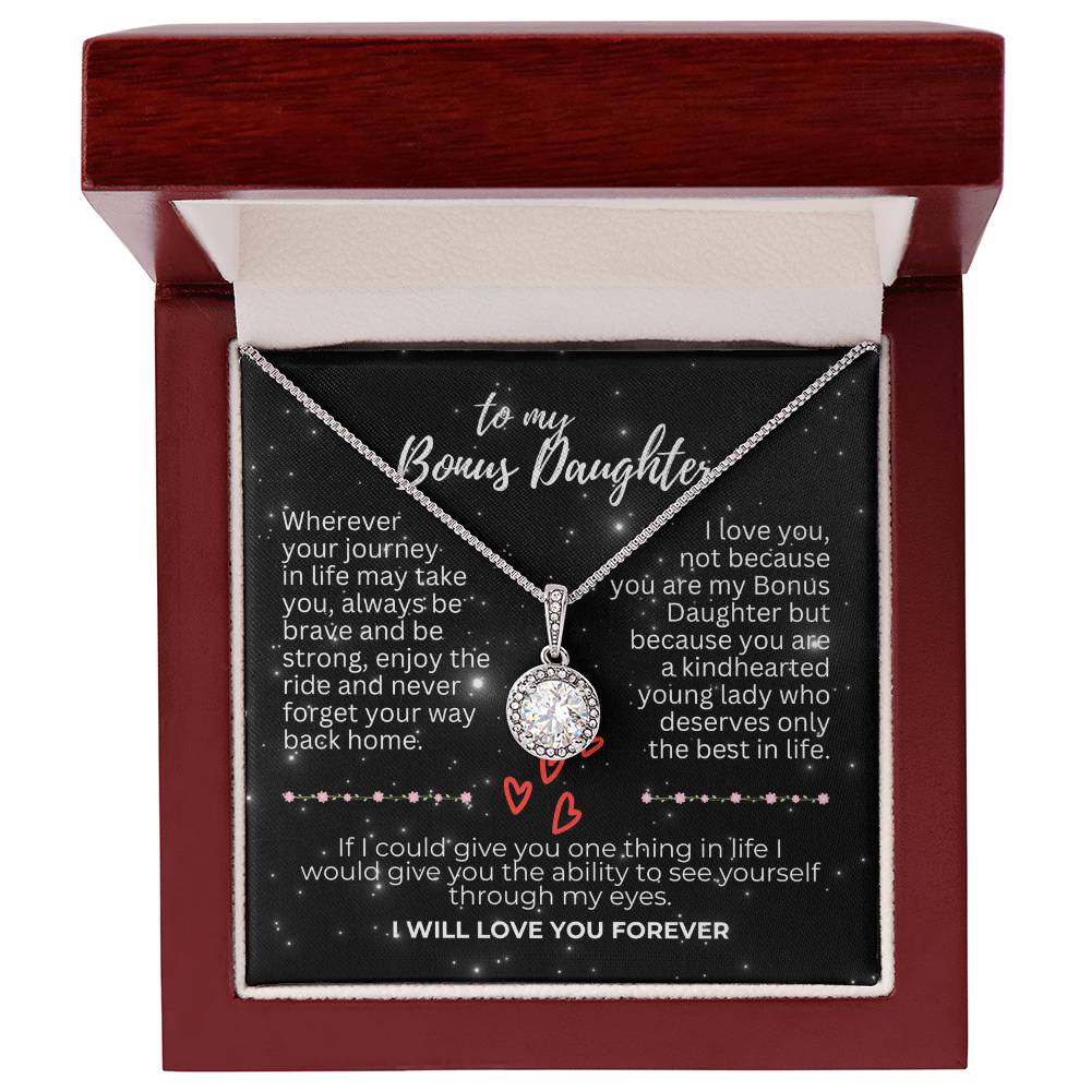 To BonusDaughter - Wherever your journey - Eternal Hope Necklace