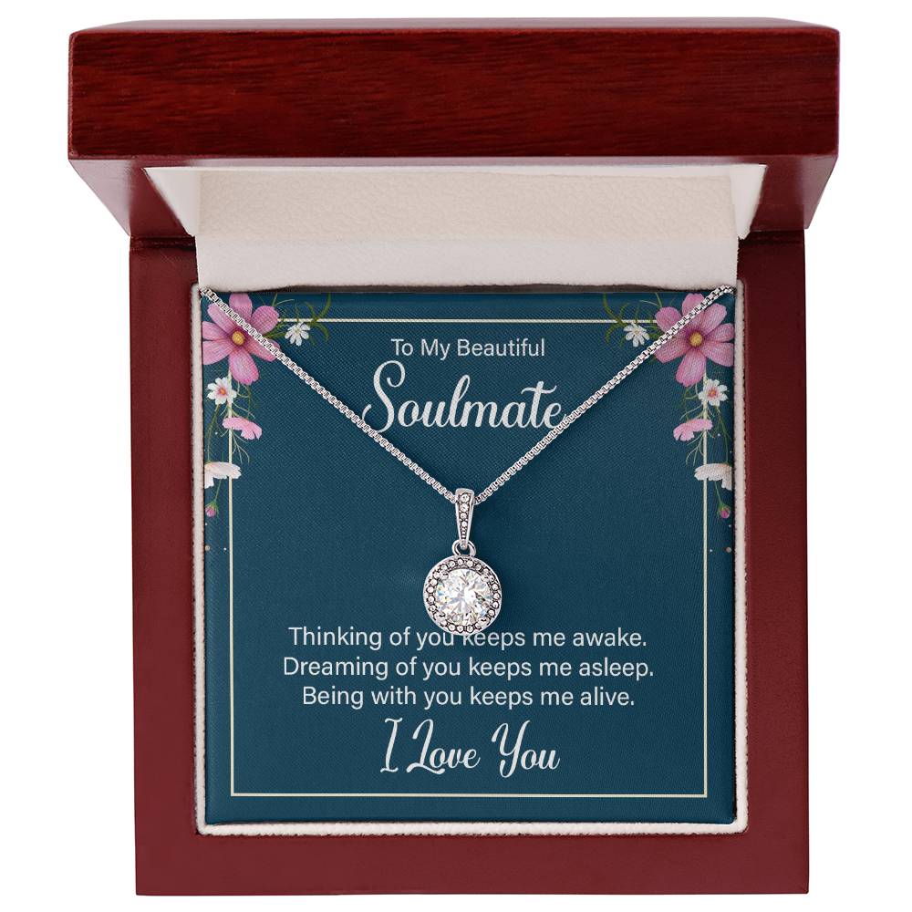 To Soulmate - Thinking of you - Eternal Hope Necklace