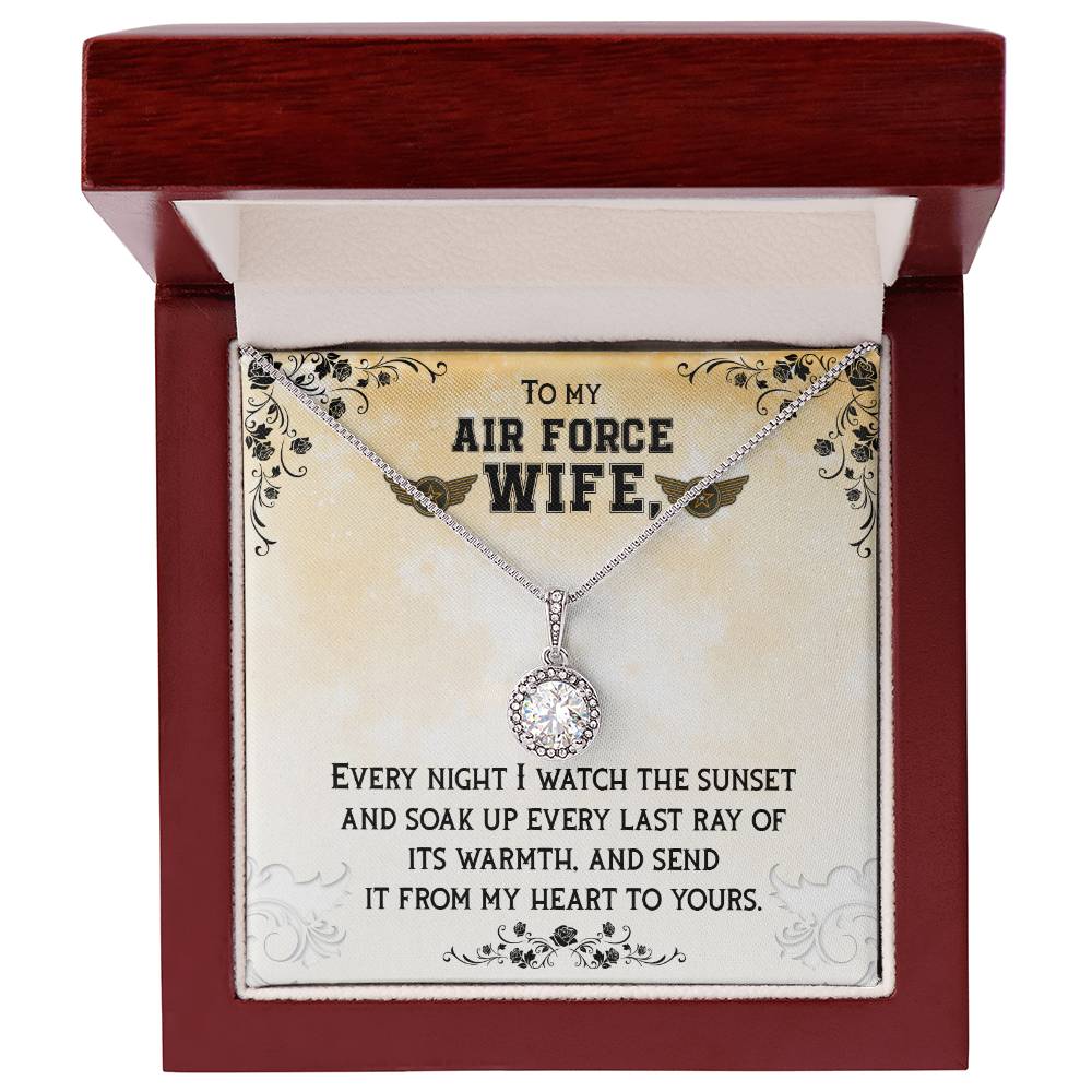 To Air Force Wife - Every night - Eternal Hope Necklace