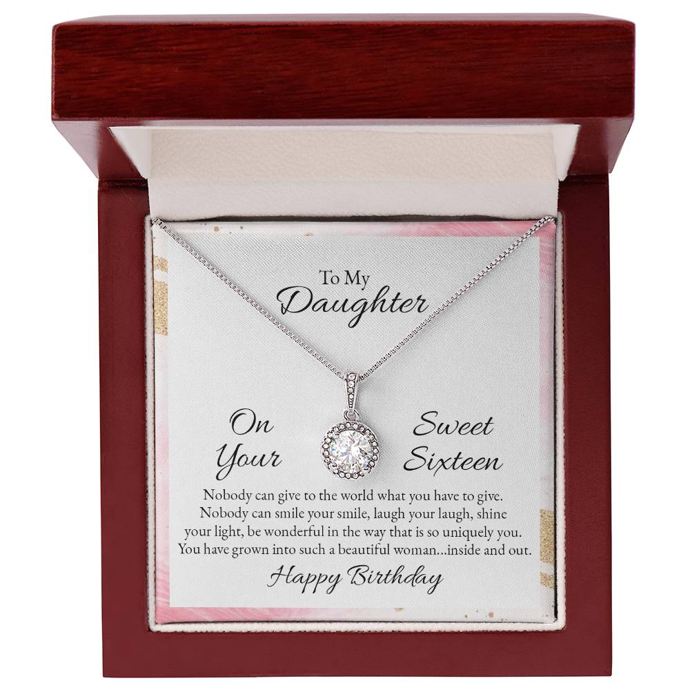 To Daughter - On your sweet sixteen - Eternal Hope Necklace