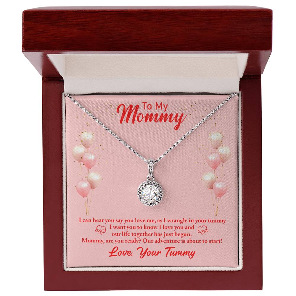 To Mom - I can hear - Eternal Hope Necklace