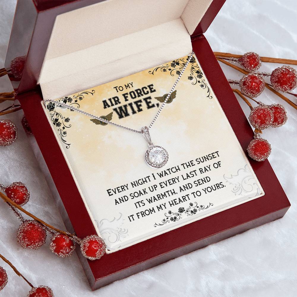 To Air Force Wife - Every night - Eternal Hope Necklace