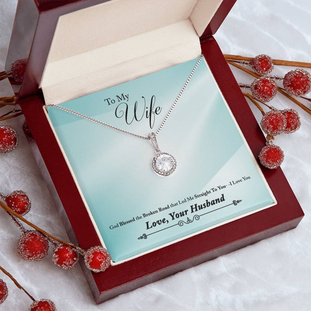 To Wife - God blessed - Eternal Hope Necklace