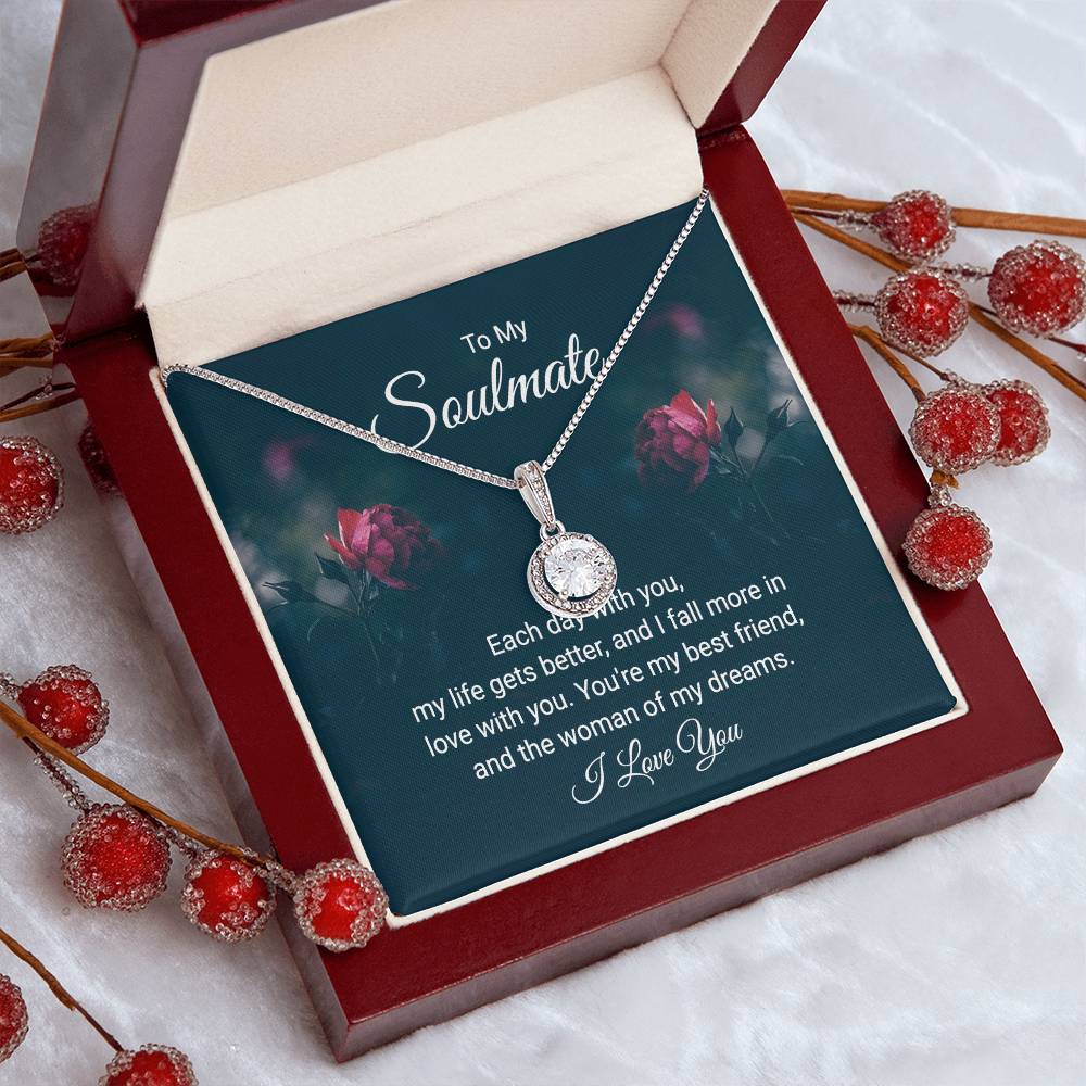 To Soulmate - Each day with you - Eternal Hope Necklace