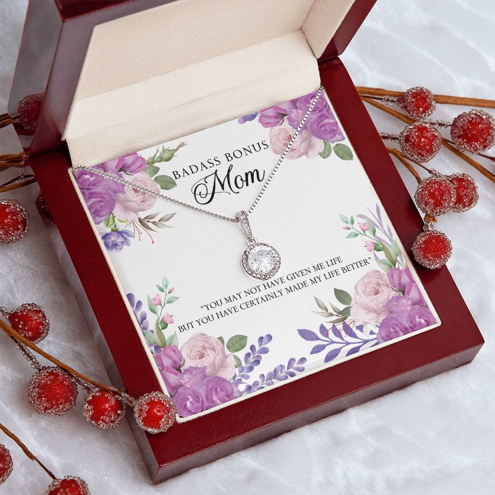 To Mom - You may not have - Eternal Hope Necklace