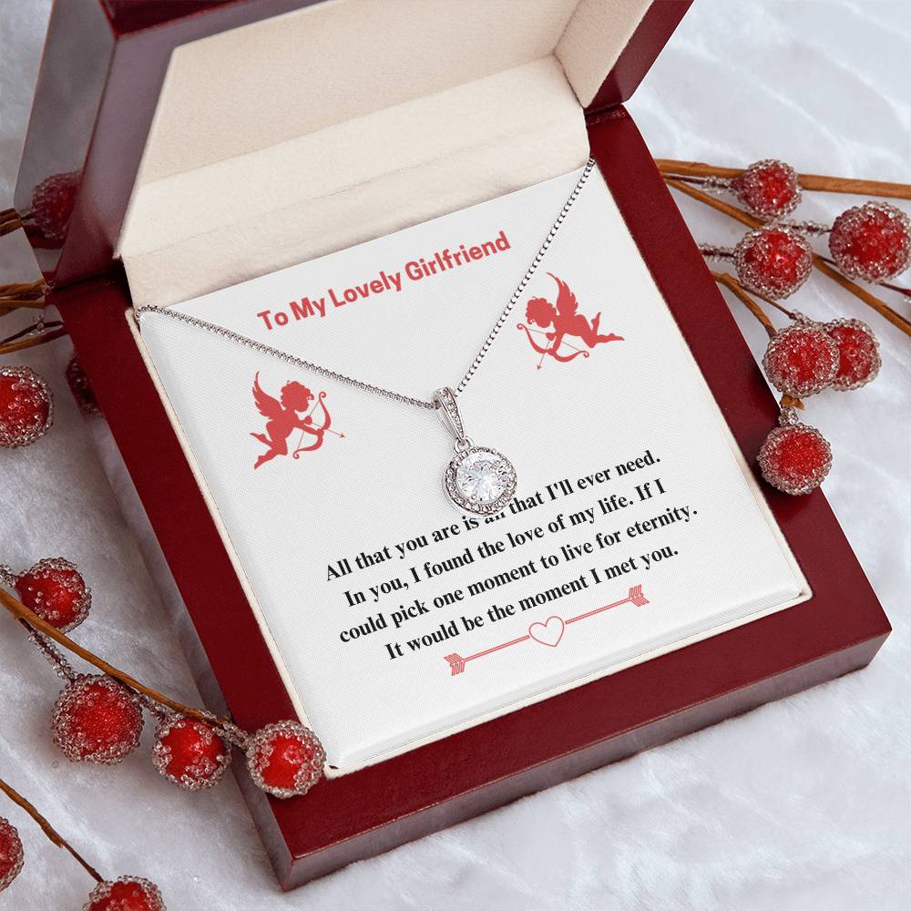 To Girlfriend - If I could - Eternal Hope Necklace