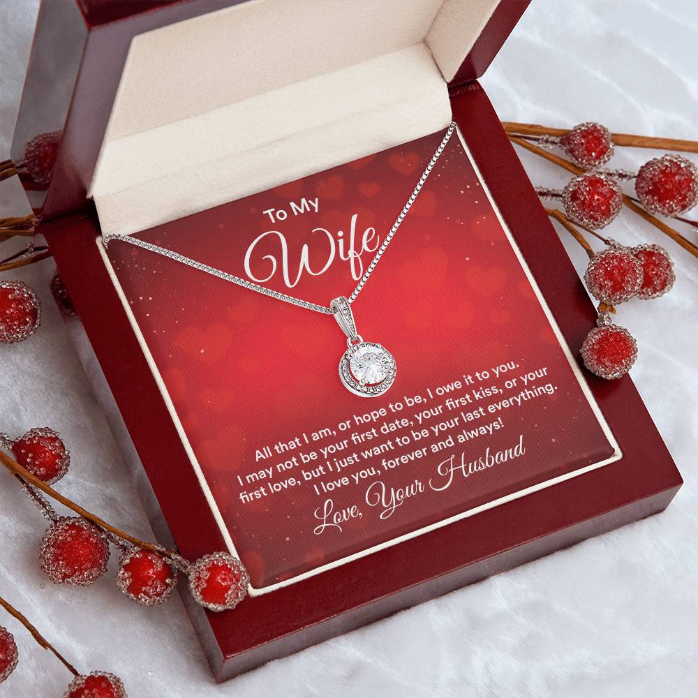 To Wife - All that I am - Eternal Hope Necklace