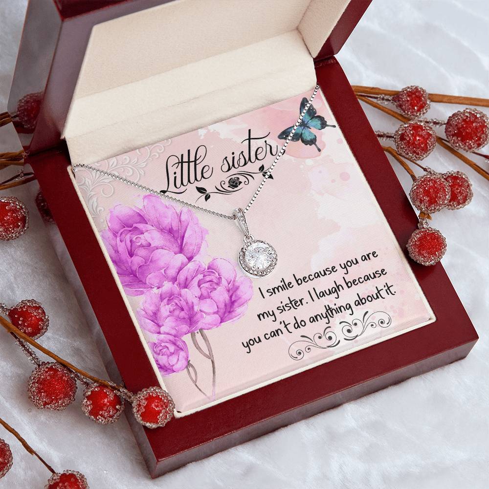 To Sister - I smile - Eternal Hope Necklace