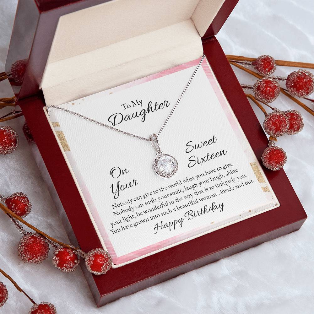 To Daughter - On your sweet sixteen - Eternal Hope Necklace