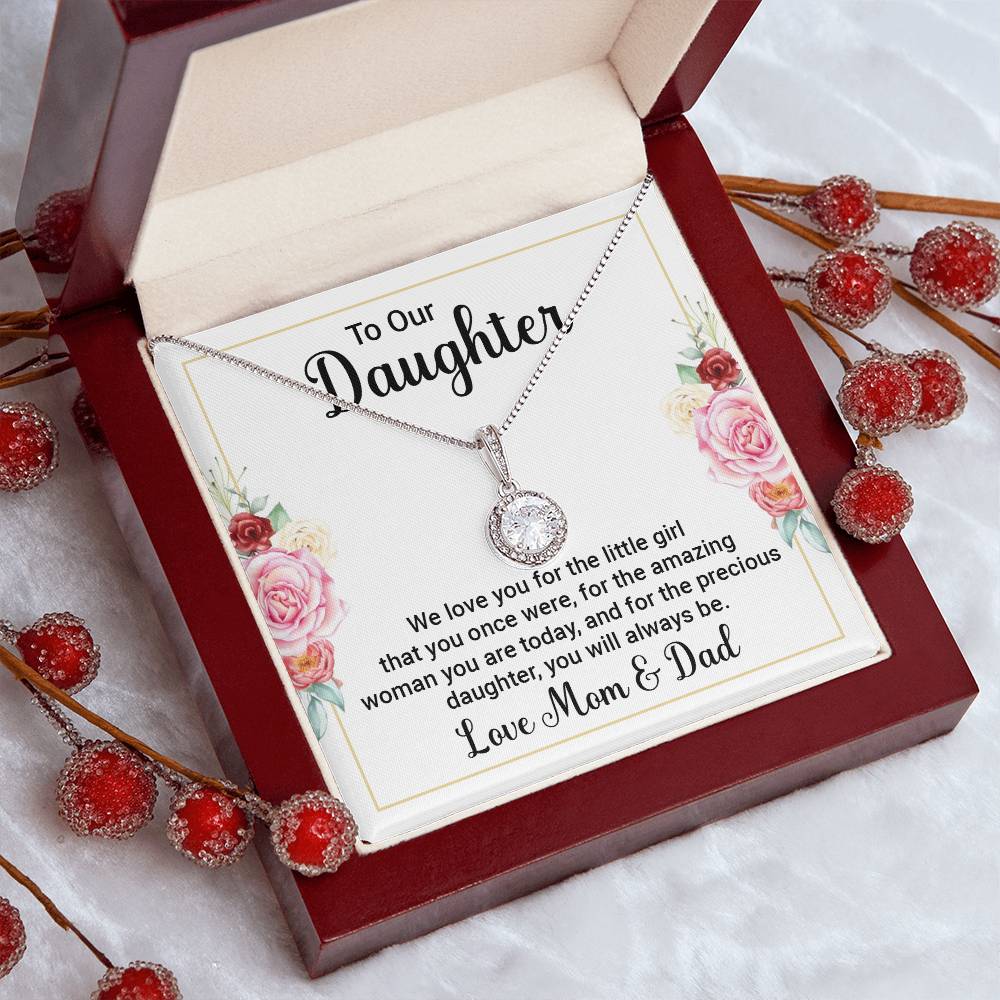 To Daughter - We love you - Eternal Hope Necklace