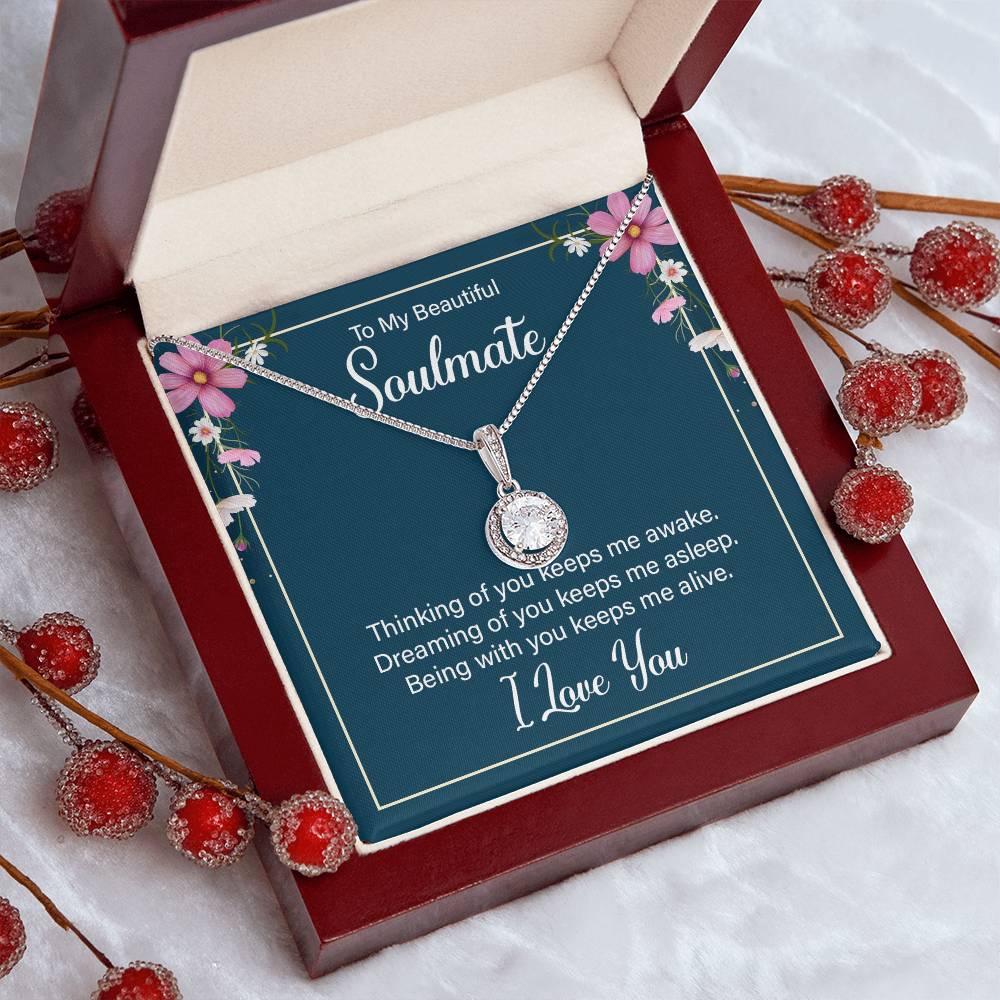 To Soulmate - Thinking of you - Eternal Hope Necklace