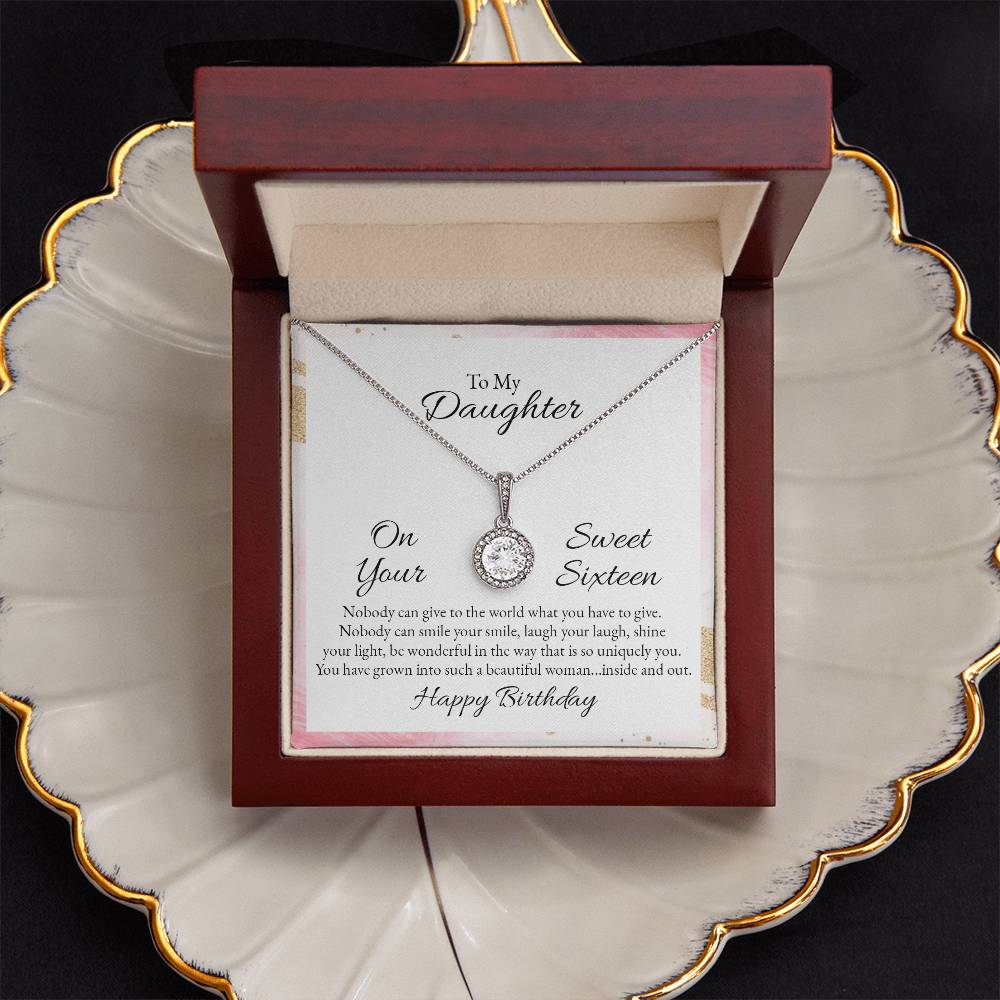 To Daughter - On your sweet sixteen - Eternal Hope Necklace