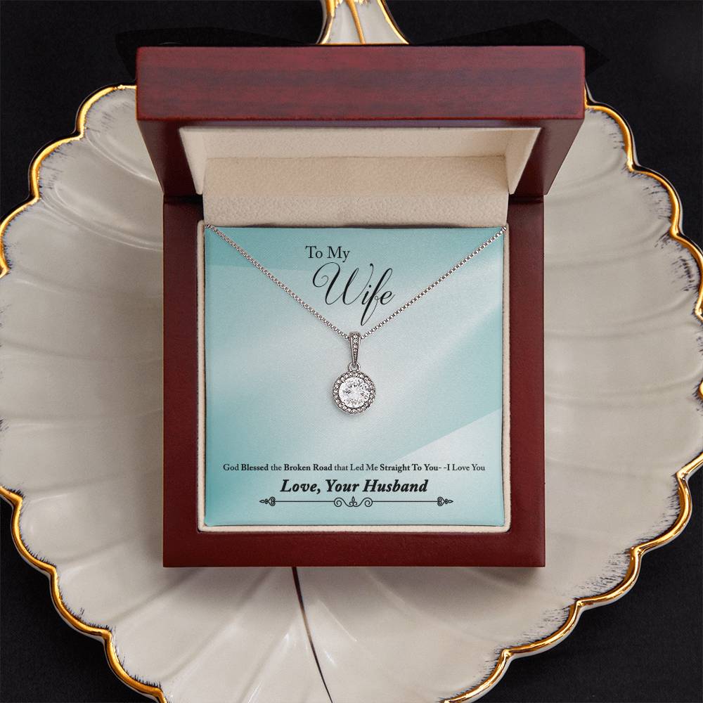 To Wife - God blessed - Eternal Hope Necklace