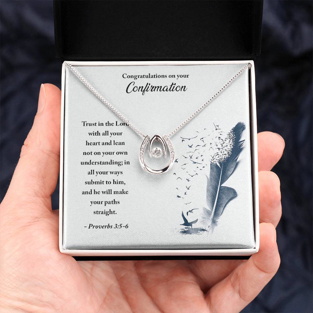 Confirmation - Trust in the Lord - Lucky In Love Necklace