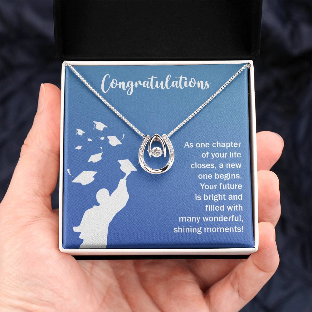 Graduation - As on chapter - Lucky In Love Necklace