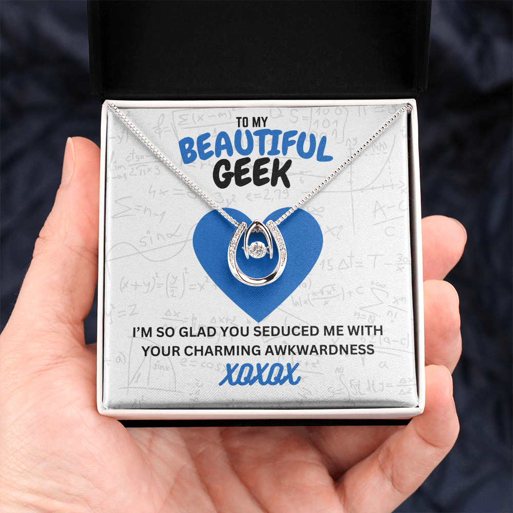 Beautiful geek - I'm so glad - Lucky In Love Necklace