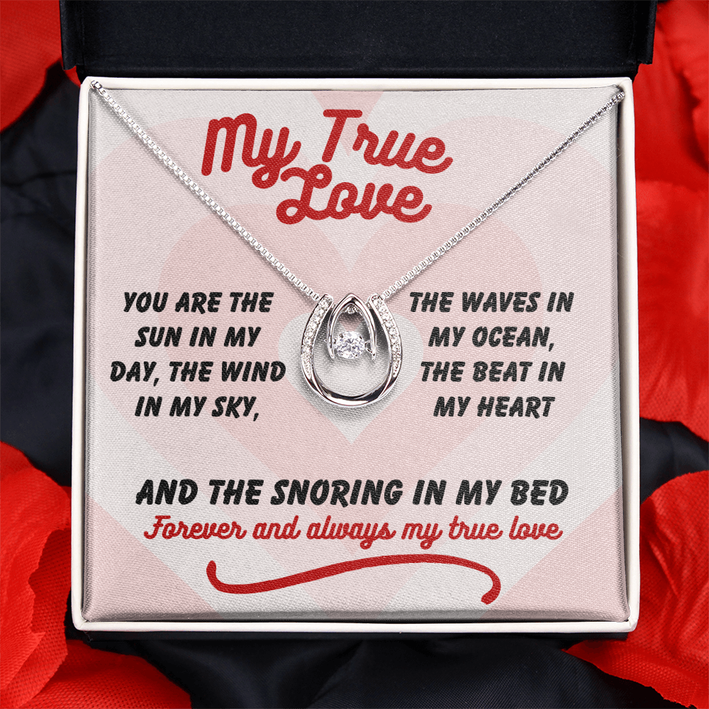 My true love - You are the sun - Lucky In Love Necklace