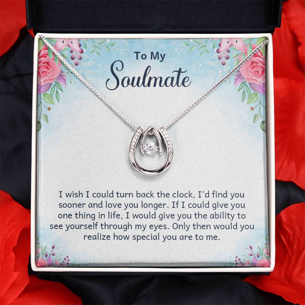 To Soulmate - I wish - Lucky In Love Necklace