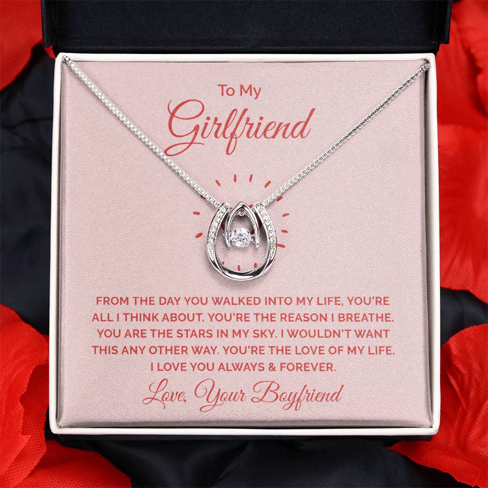 To Girlfriend - From the day - Lucky In Love Necklace