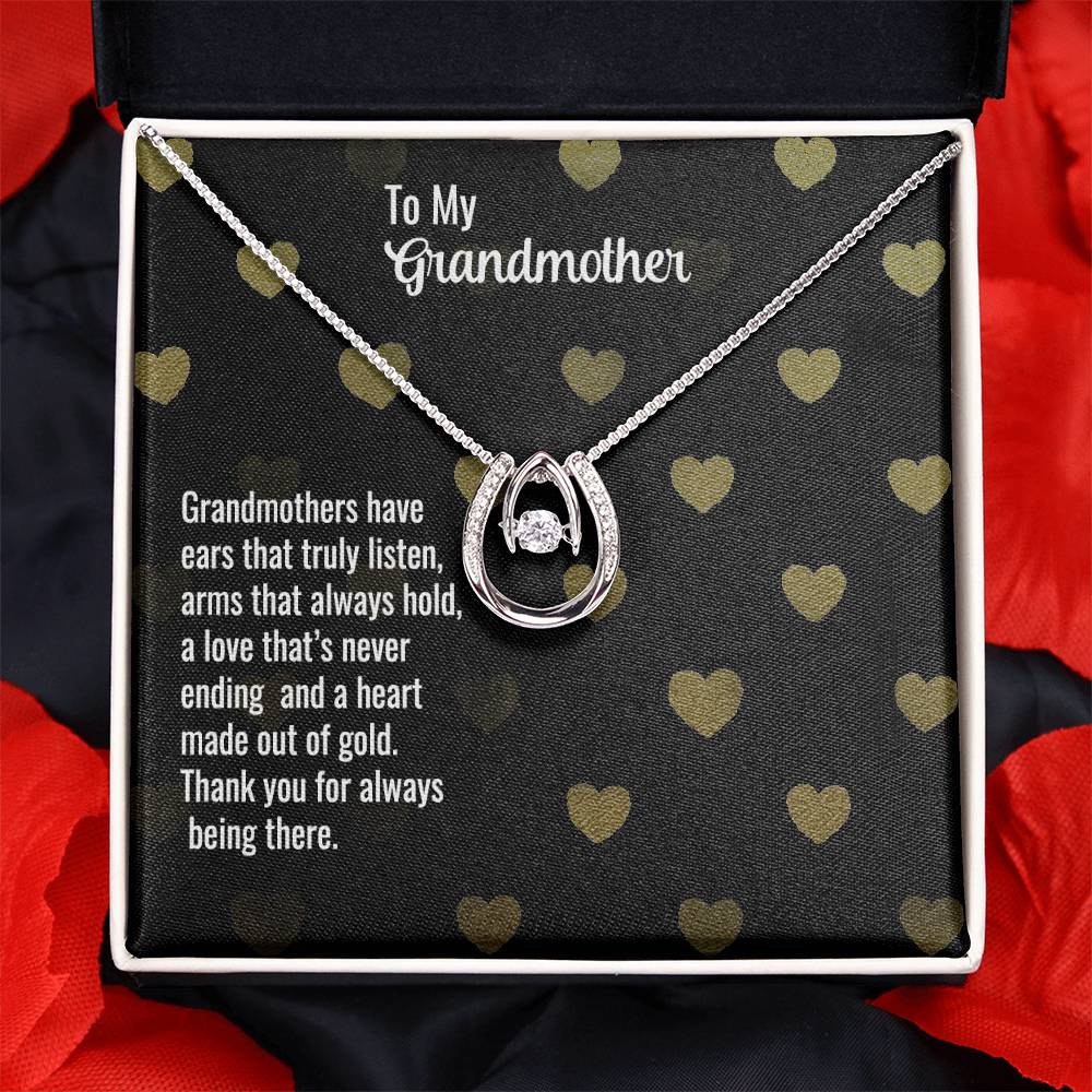 Grandmother - Grandmothers have - Lucky In Love Necklace