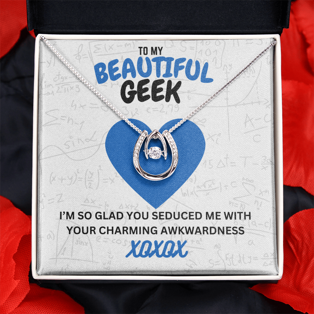 Beautiful geek - I'm so glad - Lucky In Love Necklace