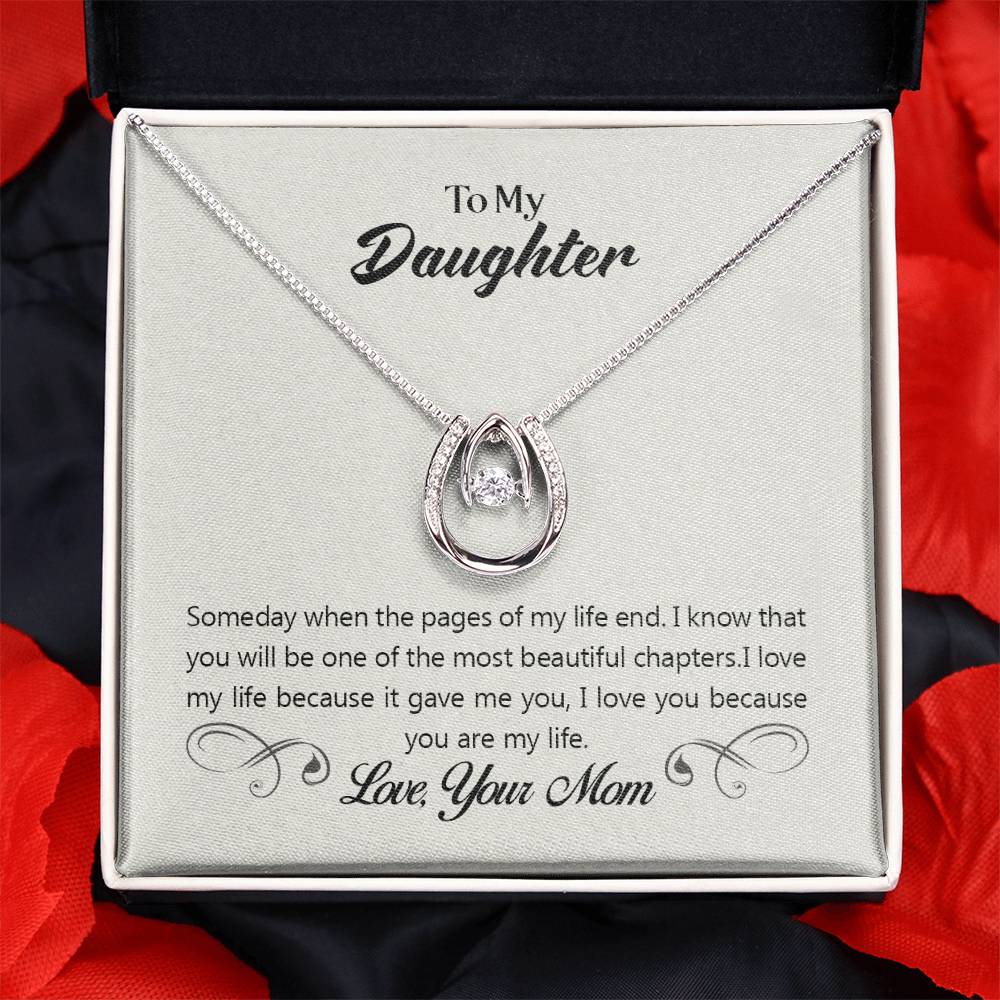 To Daughter - Someday when - Lucky In Love Necklace