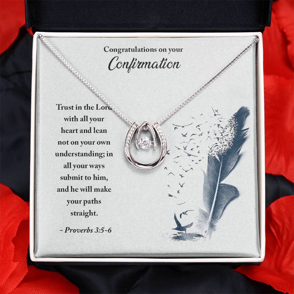 Confirmation - Trust in the Lord - Lucky In Love Necklace