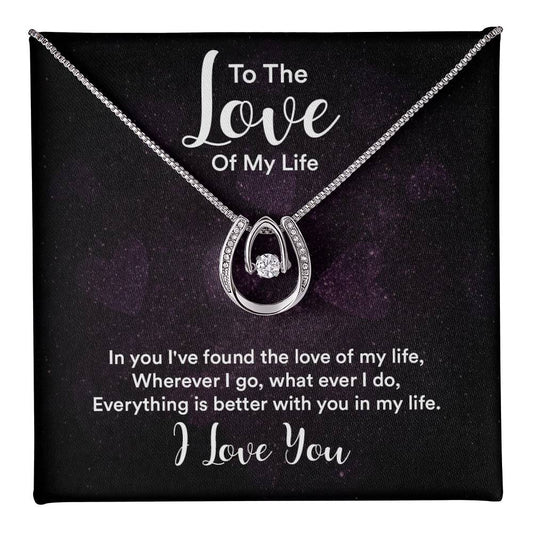 To love - In you - Lucky In Love Necklace