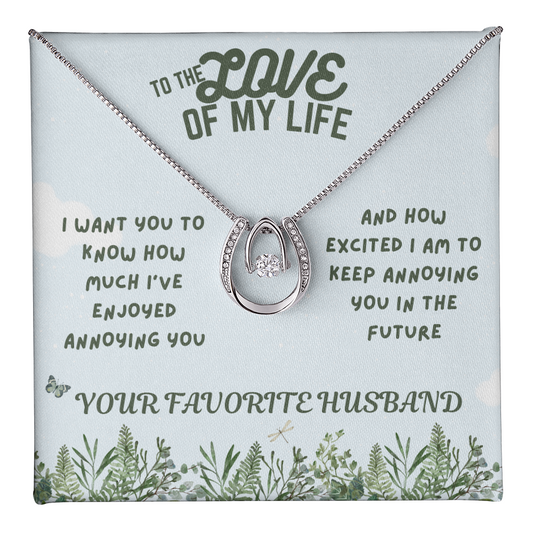 Love - Love of my life - Lucky In Love Necklace