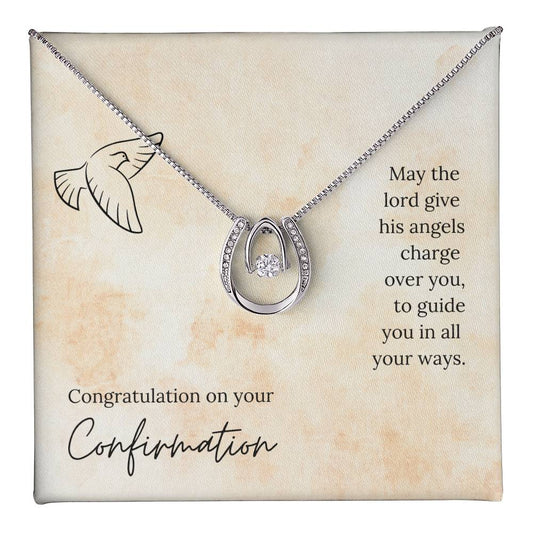 Confirmation - May the Lord - Lucky In Love Necklace