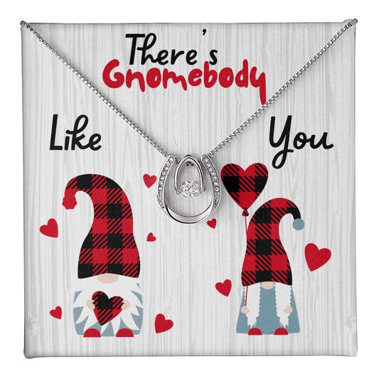 Gnome - There's Gnomebody - Lucky In Love Necklace