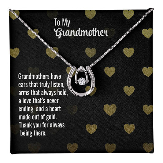 Grandmother - Grandmothers have - Lucky In Love Necklace