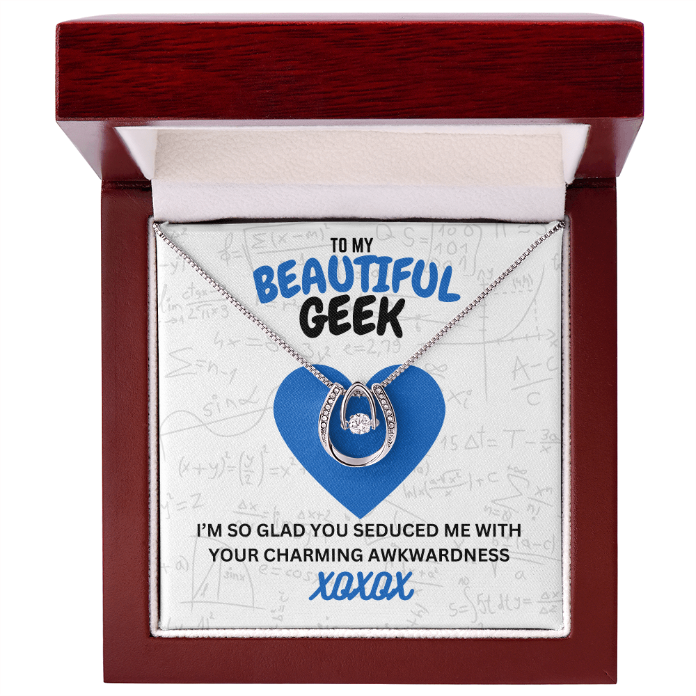 Beautiful geek - I'm so glad - Lucky In Love Necklace